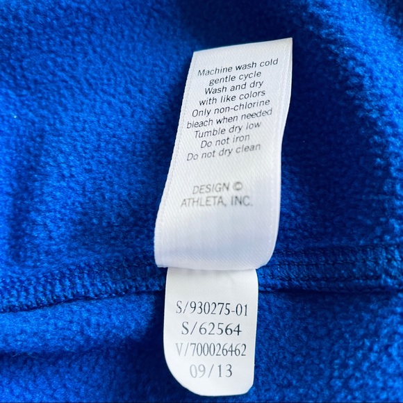 Athleta Rush Creek work out pullover size S - Picture 10 of 10